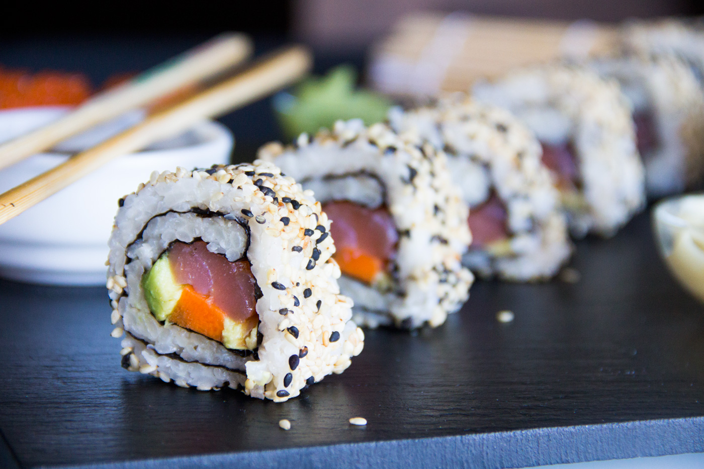 California Roll y Maki Sushi - Comando Cocina